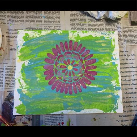 NEW Original Dream Love green, blue 8x10 artwork - Picture 7 of 10